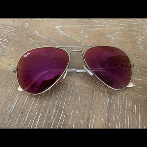Rayban Pink Aviators